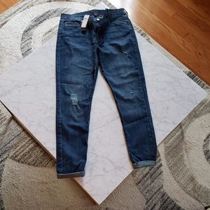 Banana Republic distressed skinny jeans